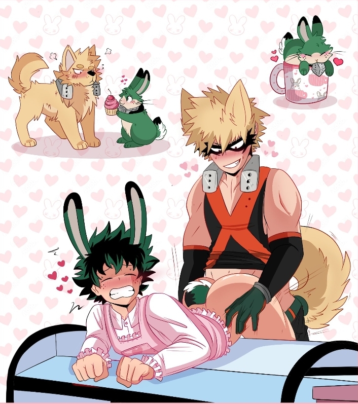 anal_sex dekuwus gay_sex izuku_midoriya katsuki_bakugou male male_only my_hero_academia