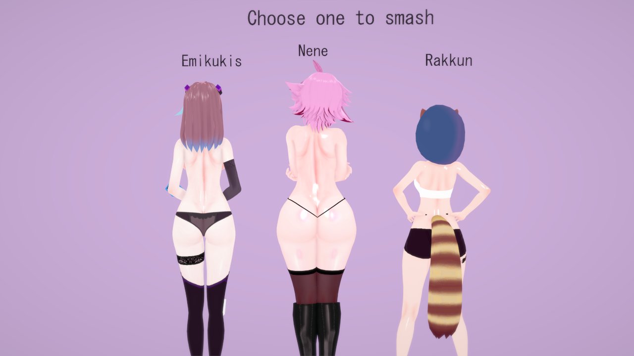 3d 3d_animation 3d_model animal_ears animal_tail anus back_view bra breasts brown_hair emikukis kemonomimi latam_virtual_youtuber long_hair multicolored_hair multiple_girls neneefthy panties pink_hair raccoon_ears raccoon_girl raccoon_tail rakkun red_hair shai_zoe shaizoe_ short_hair sky_blue_hair socks tagme thighs virtual_youtuber vtuber