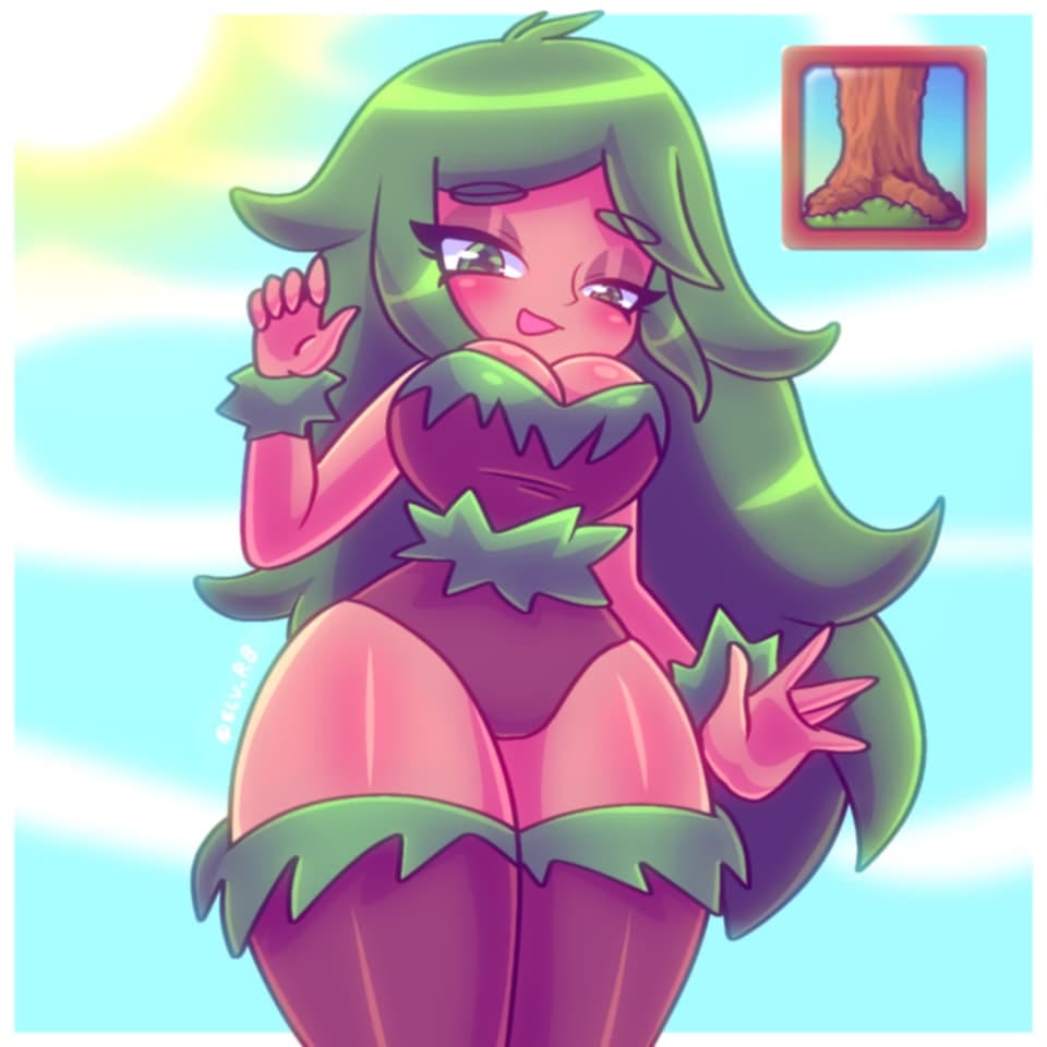 1girls, anthro, anthrofied, anus, ass, breasts, female, flora fauna, plant, plant girl, plant humanoid, plantie, plants vs zombies, plants vs. zombies, popcap games, pussy, slv rbz, tree of wisdom (pvz)