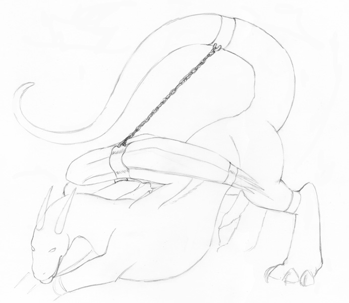 bondage bound dragon knowntobite leash male_only pet reins syn synkardis