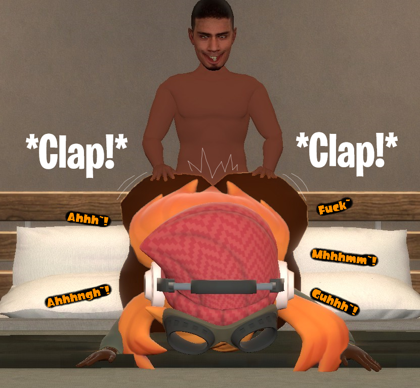 ass_cheeks ass_jiggling bed big_ass big_ass_cheeks big_booty big_butt bubble_ass bubble_butt ebony kaibernation meggy_spletzer sex_in_bedroom smg4 soldaat10