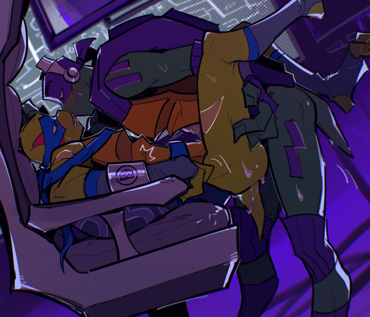 donatello_(rise_of_the_tmnt) donatello_(tmnt) gay gay_domination gay_sex incest kiss kissing leo leonardo leonardo_(rise_of_the_tmnt) leonardo_(tmnt) nsfw rise_of_the_teenage_mutant_ninja_turtles sweat sweaty sweaty_body tcest teenage_mutant_ninja_turtles tmnt yaoi