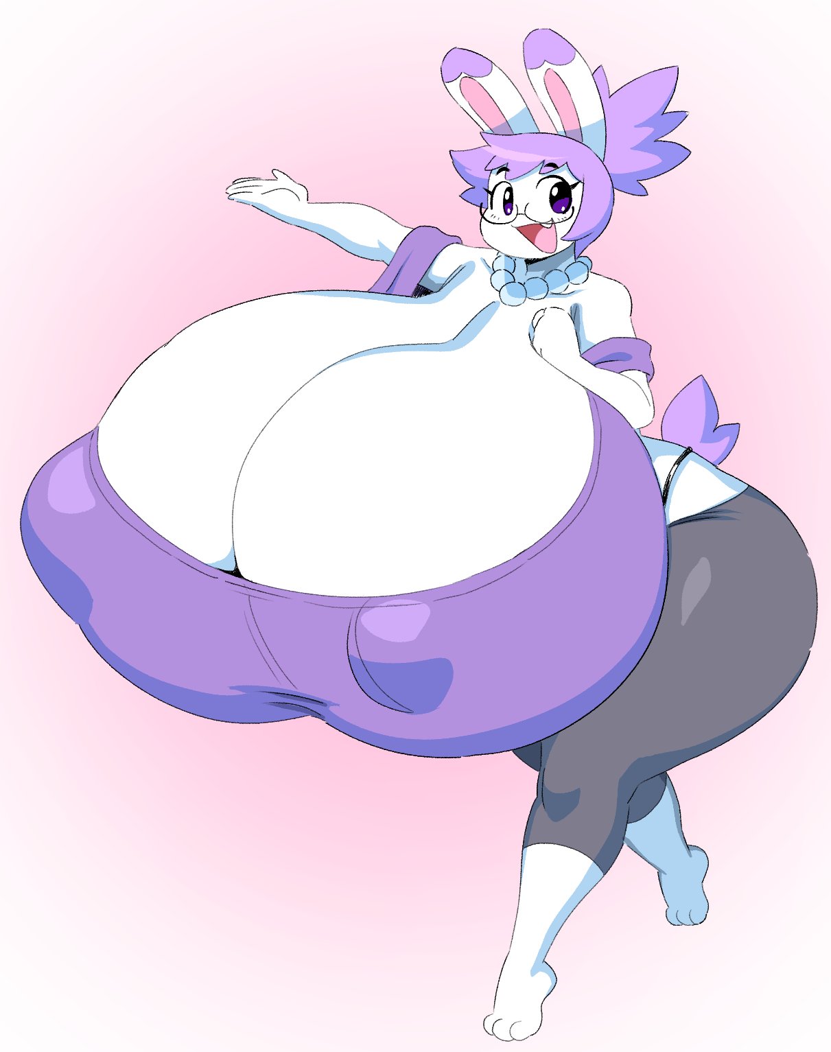 1girls, angstrom, anthro, ass, big ass, big breasts, breast focus, breasts, cleavage, fat ass, female, female focus, female only, furry, giant breasts, gigantic breasts, glasses, huge ass, huge breasts, hyper, hyper breasts, leggings, leproid, marie (angstrom), massive breasts, milf, mostly clothed, necklace, panty straps, rabbit, revealing clothes, solo, top heavy