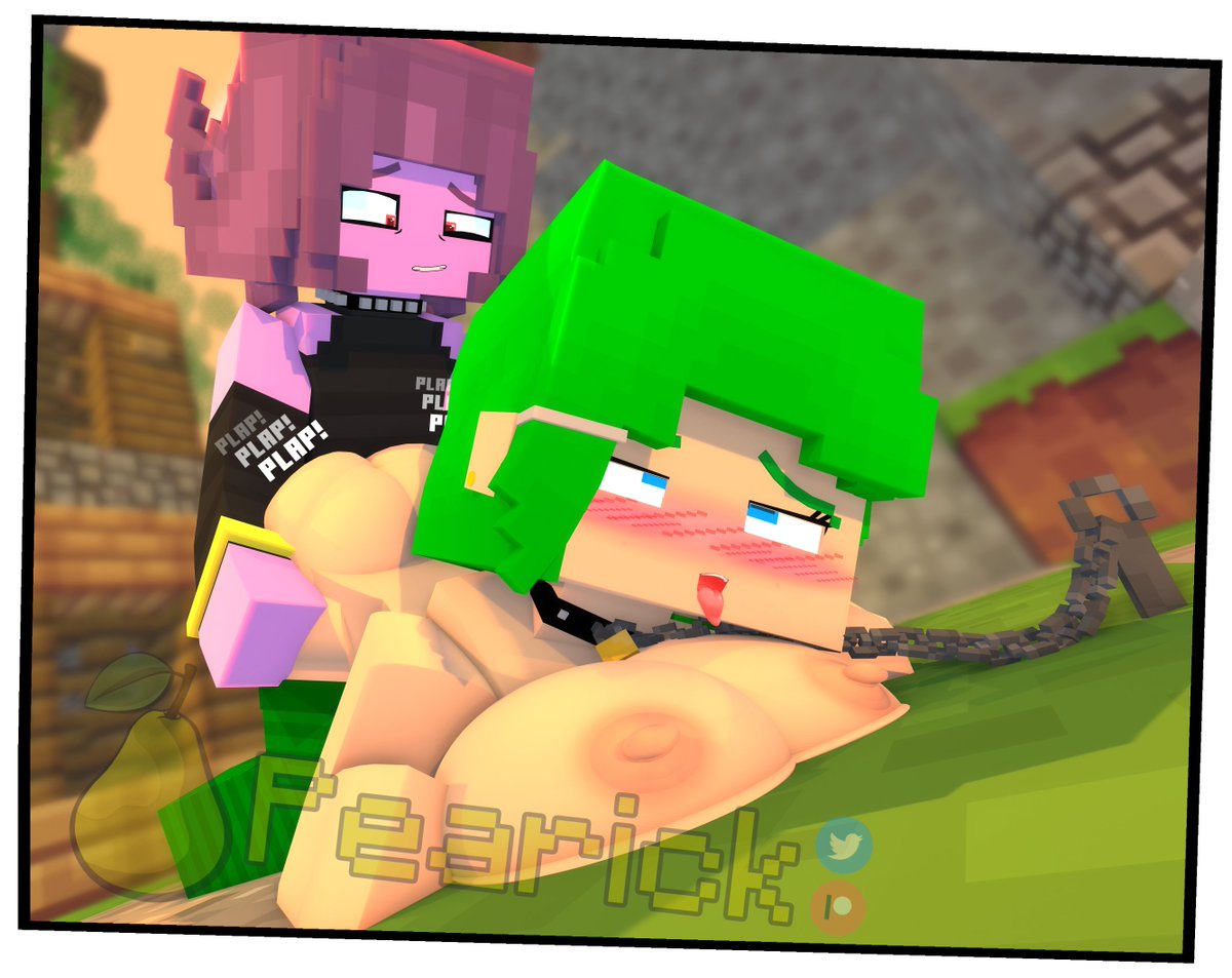 3d, anal, big breasts, boobs out, breasts, female, green eyes, green hair, lou (pearickmc), mcyt, minecraft, minecraft youtubers, pearickmc, twitch, twitch streamer, twitch.tv, twitter, twitter username, youtube, youtuber, youtubers