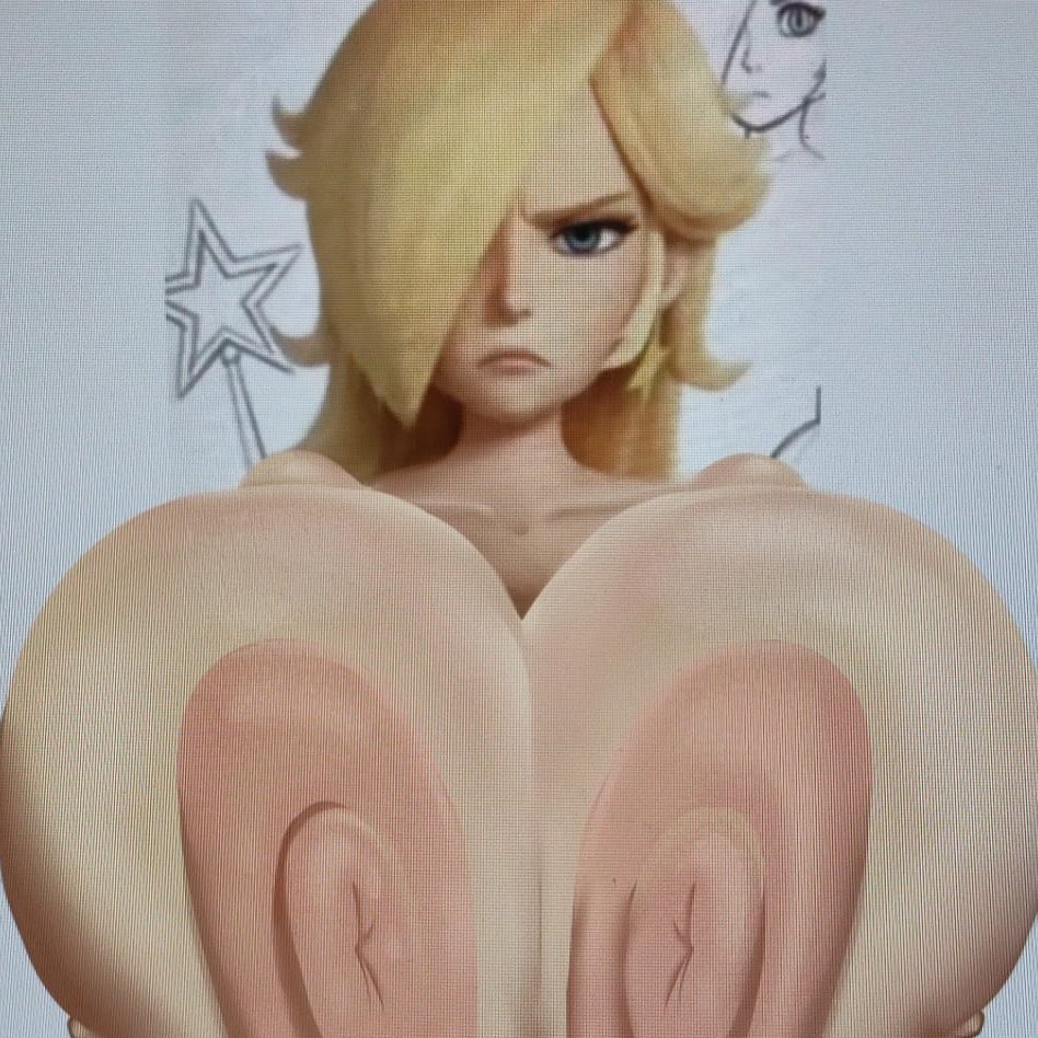 1girls, ai, ai assisted, alternate breast size, alternate version available, ass, big breasts, bimbo, breasts, breasts bigger than head, edit, female, first-party edit, gigantic breasts, huge breasts, hyper, hyper ass, hyper breasts, hyper hourglass, large breasts, light skin, light-skinned female, lips, mario (series), massive breasts, nintendo, oversized breasts, princess rosalina, princess rosalina (ai movie leak), princess rosalina (movie), simple background, super mario bros., super mario bros. (2023 film), super mario galaxy, super mario galaxy (2026 film), tagme, tasteofchoklit, teasing, top heavy