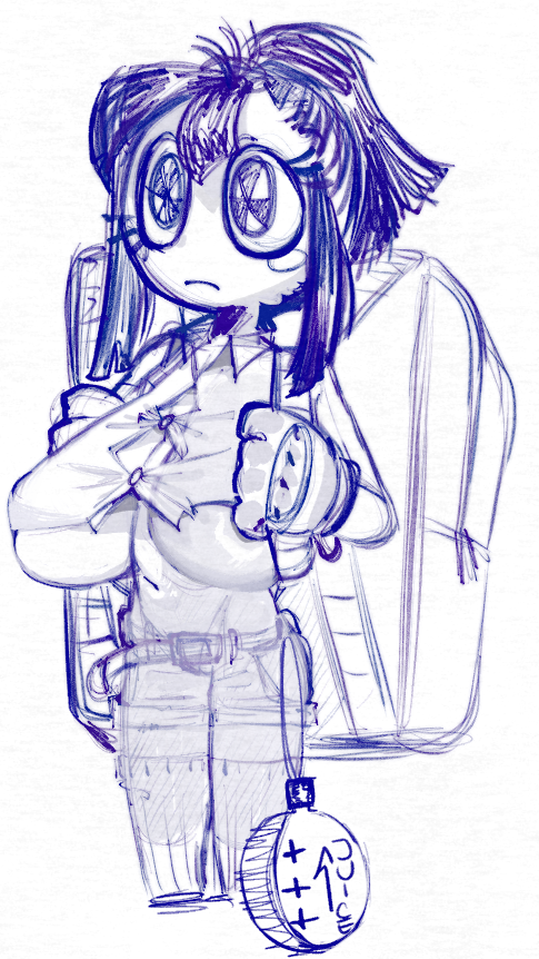1girls, 2025, backpack, breast expansion, breasts, brialzebubbie, convenient censoring, female, glitch productions, petite, pomni, pomni (the amazing digital circus), ponytail, short shorts, sketch, sp4gh3tt1 (artist), the amazing digital circus, thighhighs