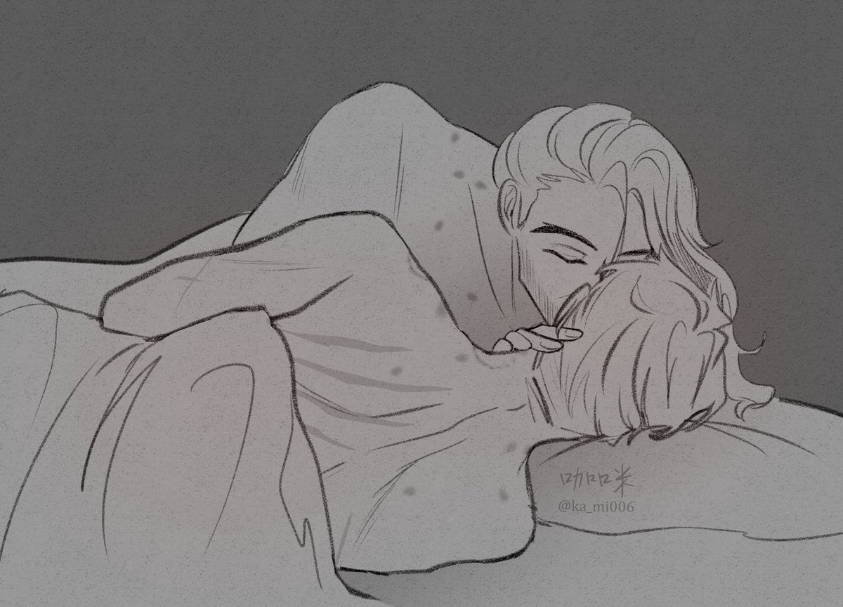 bed, dispatch (game), flambae, gay, ka mi006, kissing, male, male only, robert robertson