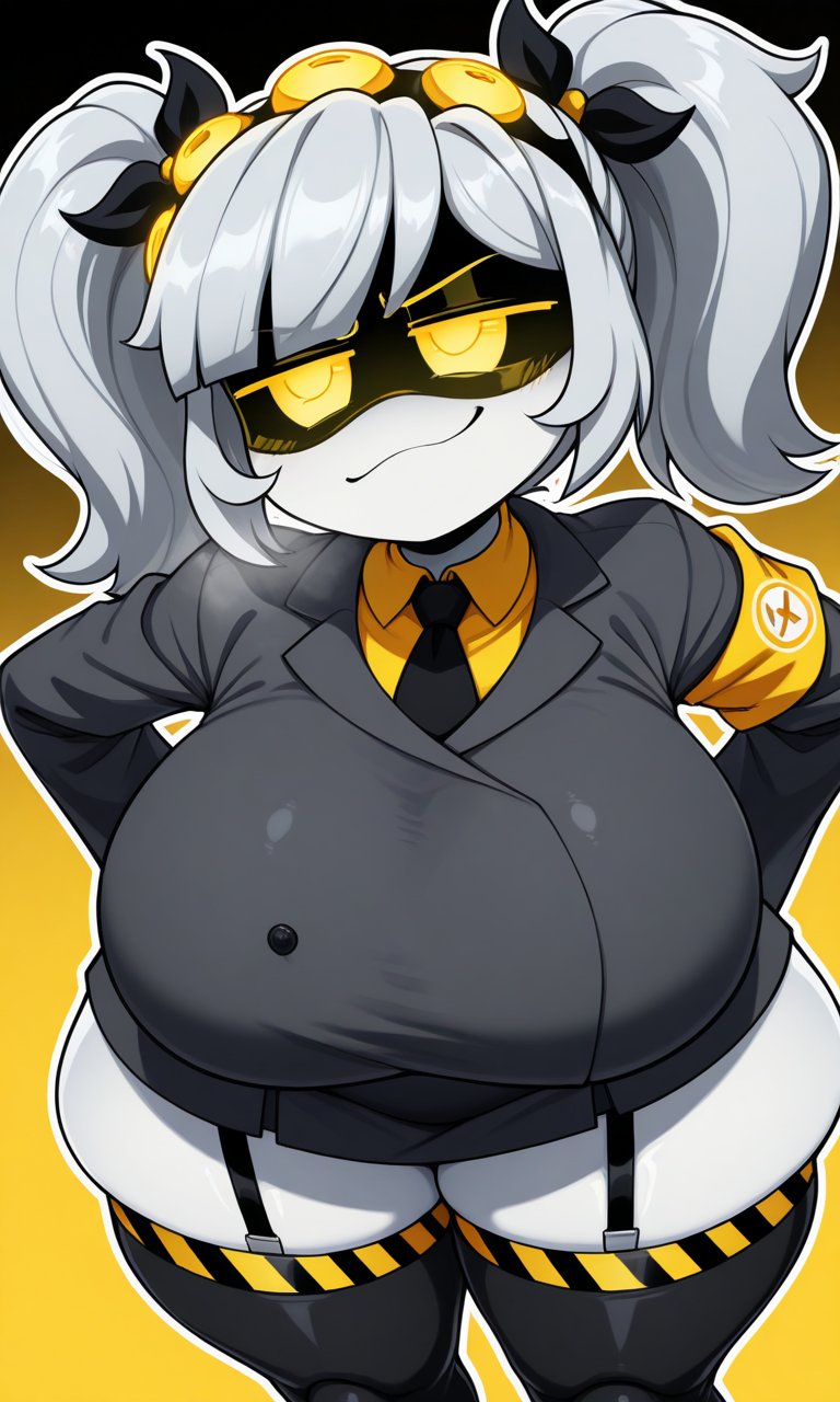 1girls, ai generated, ass, big ass, big breasts, big thighs, breasts, bust, busty, chest, curvaceous, curvy, curvy figure, daidouji (artist), daidoujipv, digital media (artwork), enormous ass, enormous breasts, fat ass, female, female only, gigantic ass, gigantic breasts, hips, hourglass figure, huge ass, huge breasts, huge thighs, humanoid, j (murder drones), large ass, large breasts, large thighs, legs, massive ass, massive breasts, mature, mature female, murder drones, slim waist, thick, thick ass, thick hips, thick legs, thick thighs, thighs, voluptuous, waist, white body, white skin, white-skinned female, wide ass, wide hips, wide thighs