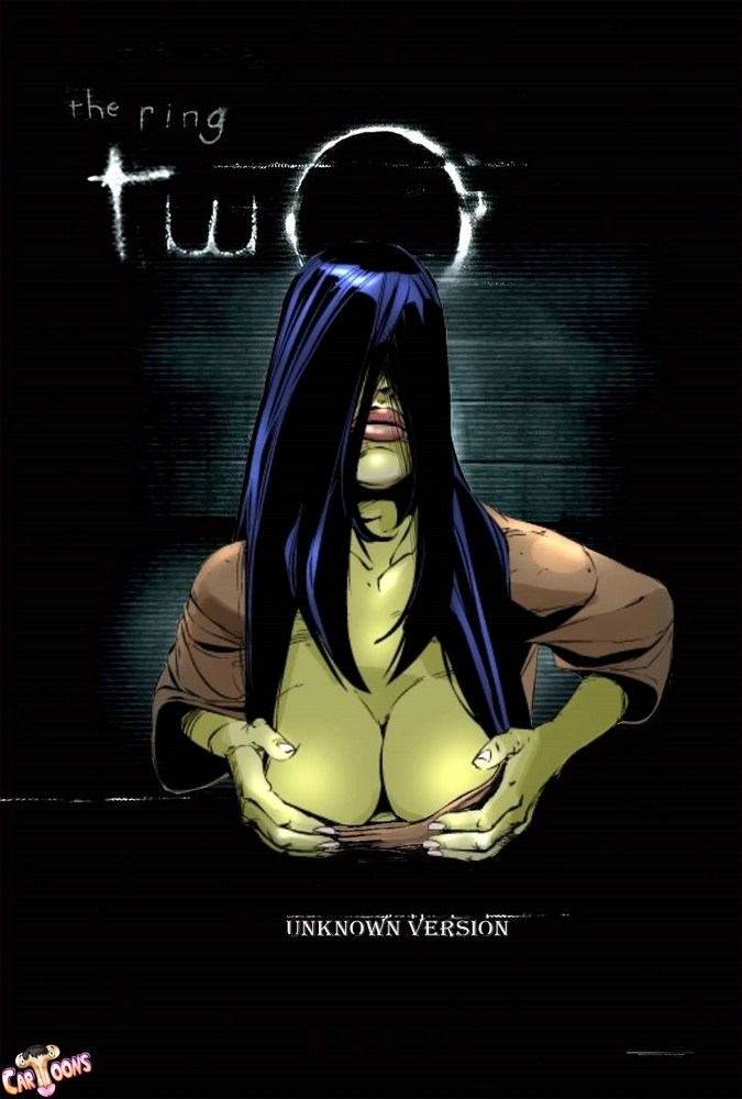 1girls cleavage comic_cover cover_page female female_only ghost ghost_girl hair_covering_eye okunev solo solo_female tagme the_ring yamamura_sadako