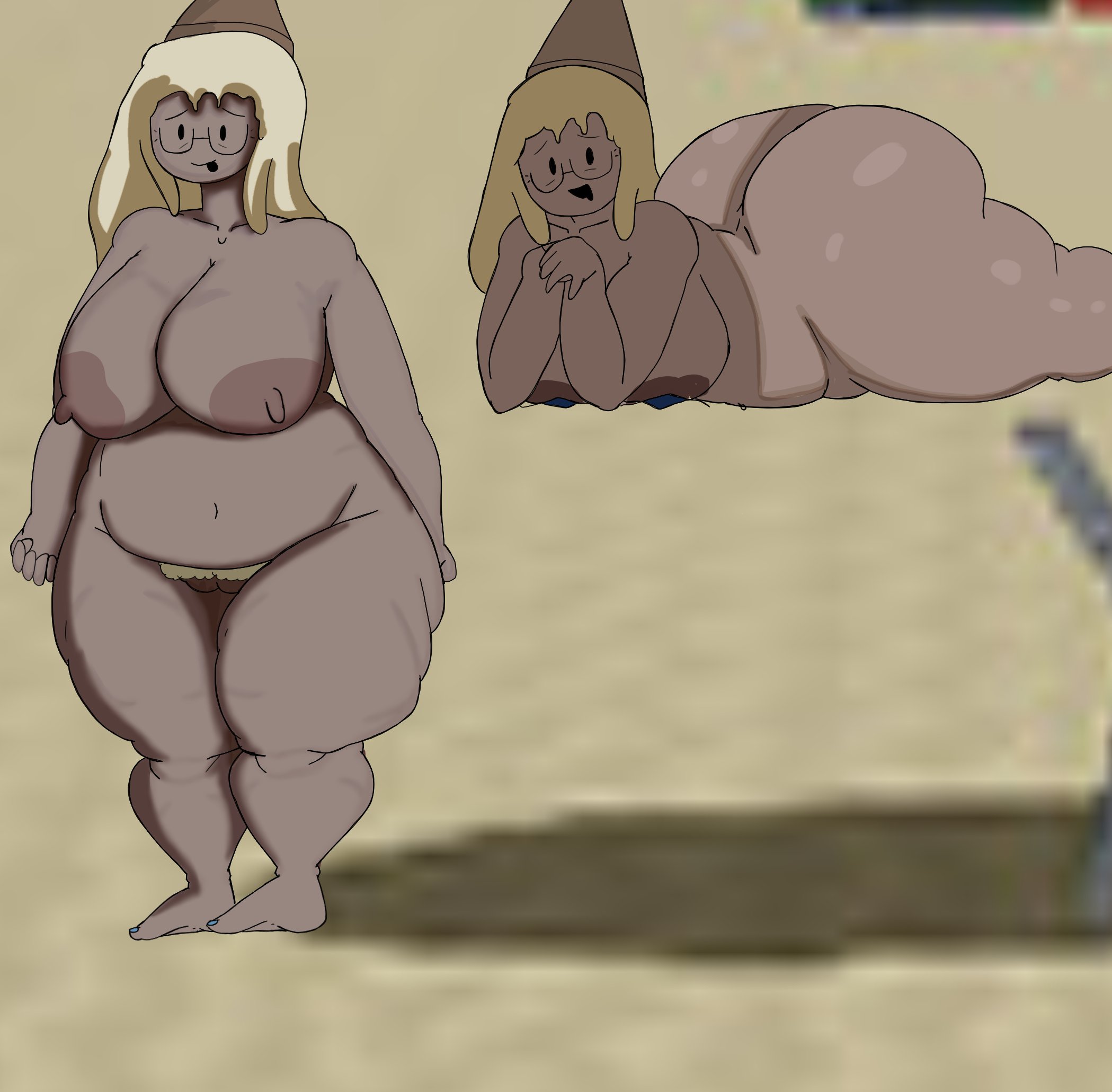118o8, 1girls, big ass, big breasts, chubby, fat, fat ass, forsaken (roblox), giant ass, huge breasts, ice cream hair, milf, roblox, roblox game, robloxian, solo female, thick, thick butt, thick thighs