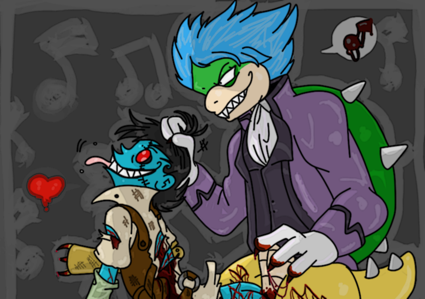 blood doctor_loboto koopaling ludwig_von_koopa mario_(series) nintendo pickleboy psychonauts tagme