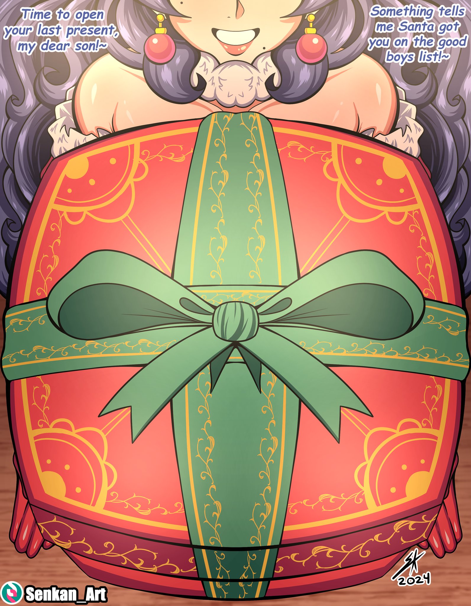 1female, 1girls, female, linda (senkan art), milf, original, original character, senkan art, solo female, tagme
