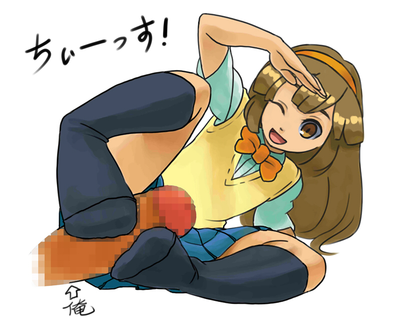 censored inazuma_eleven inazuma_eleven_go nanobana_kinako tagme