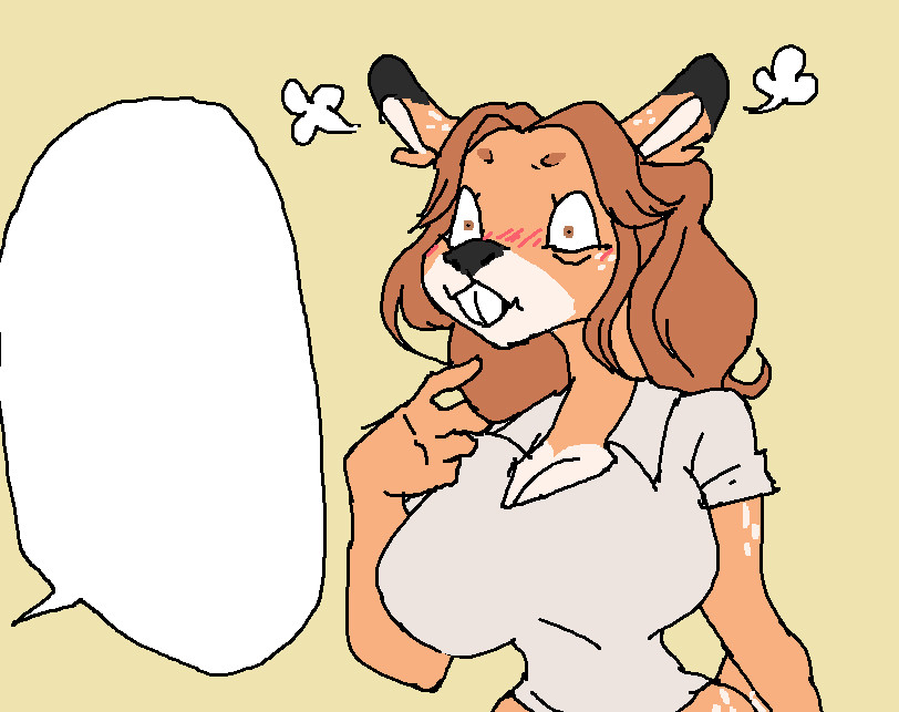 big_breasts breasts cleavage dullvivid female fiona_fawnbags_(dullvivid) furry huge_breasts tagme thick_thighs wide_hips