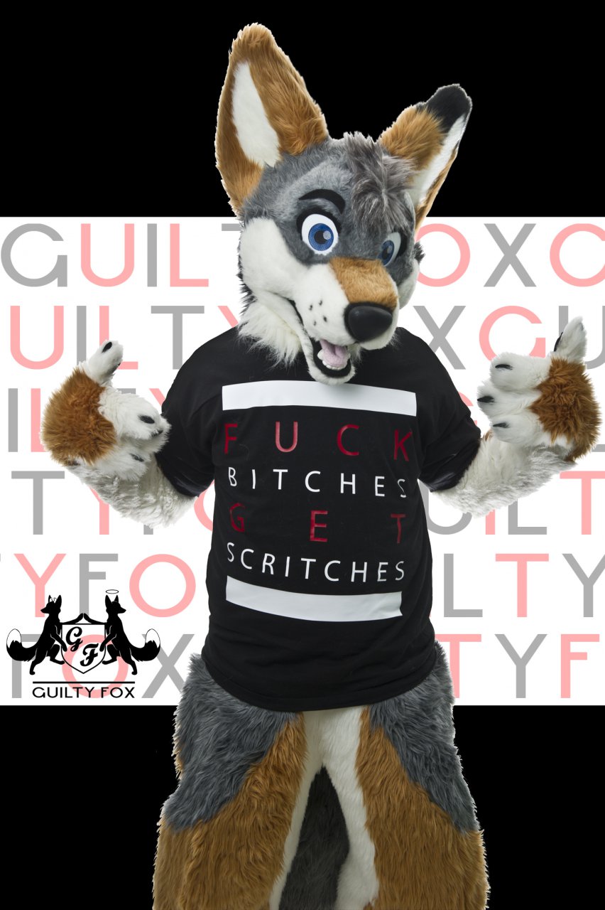 furry furry_only fursuit guiltyfox_apparel humor male male_only scritches solo