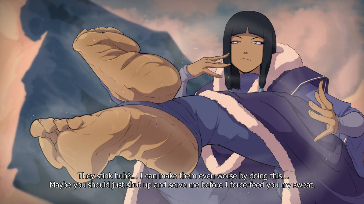 1girls, avatar legends, avatar the last airbender, barefoot, eska, feet, foot fetish, kiryu-sketchbook, meaty soles, solo, sweaty feet, sweaty soles, tagme, the legend of korra