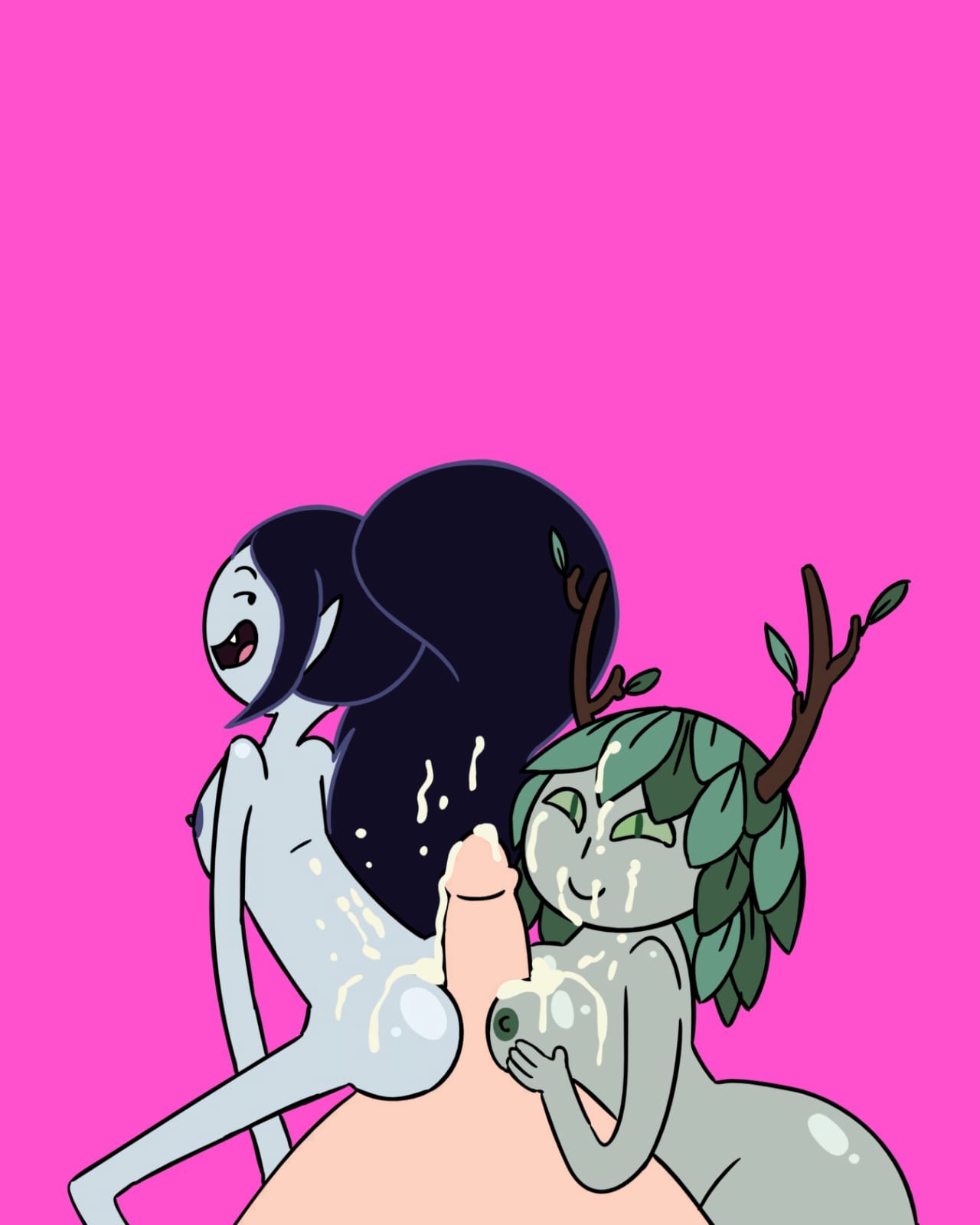1boy2girls Rule 34 Image