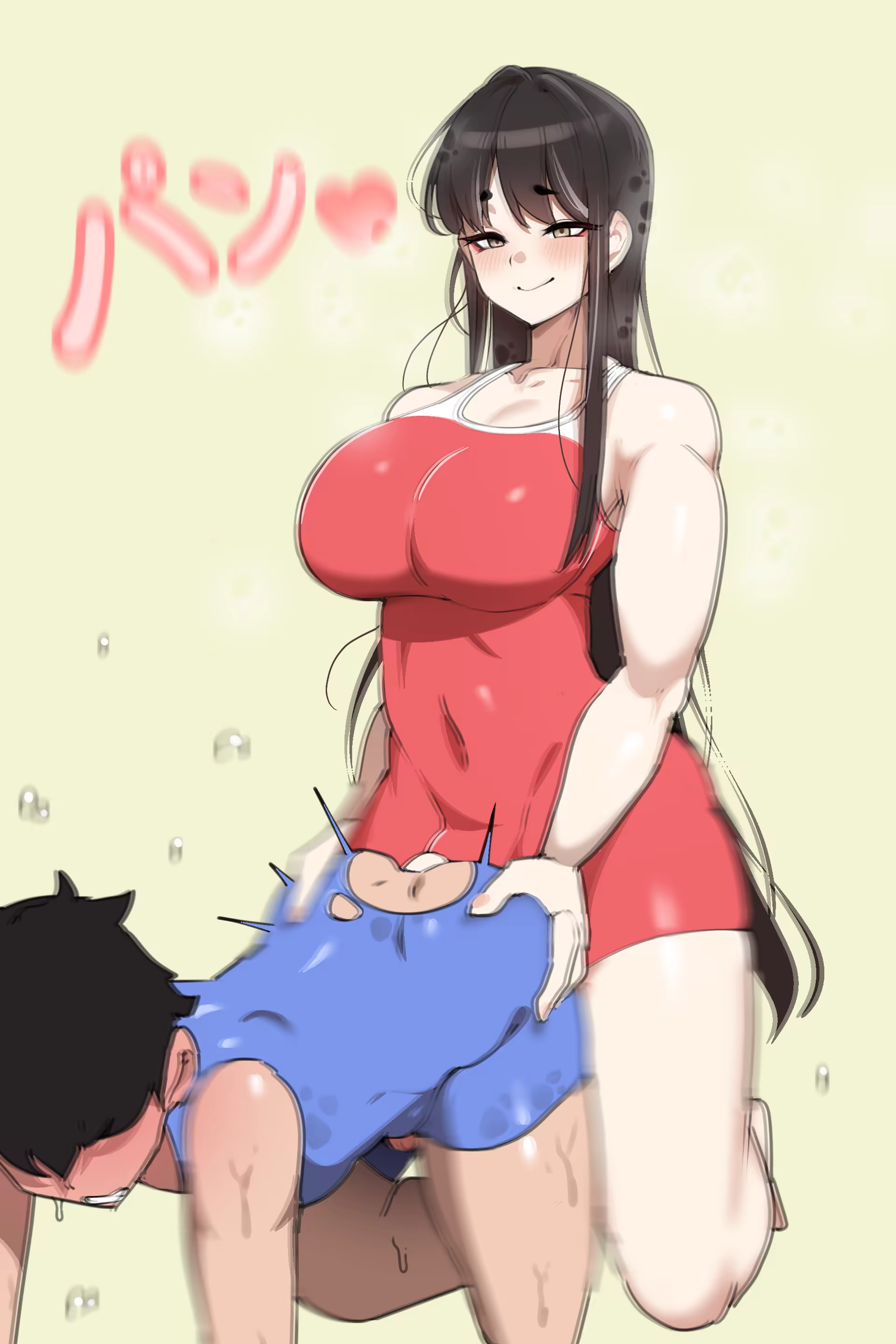 futa on male, mono (pixiv 93740696), tagme, wrestling