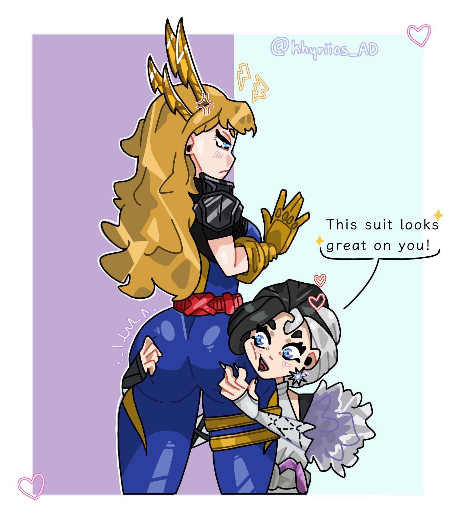 2d, 2girls, ass, ass focus, ass worship, big ass, clothed, clothed female, cute, face on ass, female, female only, groping ass, khyriios ad, luna snow, luna snow (marvel rivals), luna snow (nolaehaneun manyeo), magik (illyana rasputin), magik (marvel rivals), magik (retro x-uniform), marvel, marvel comics, marvel rivals, snowsword, thick thighs, wholesome, yuri