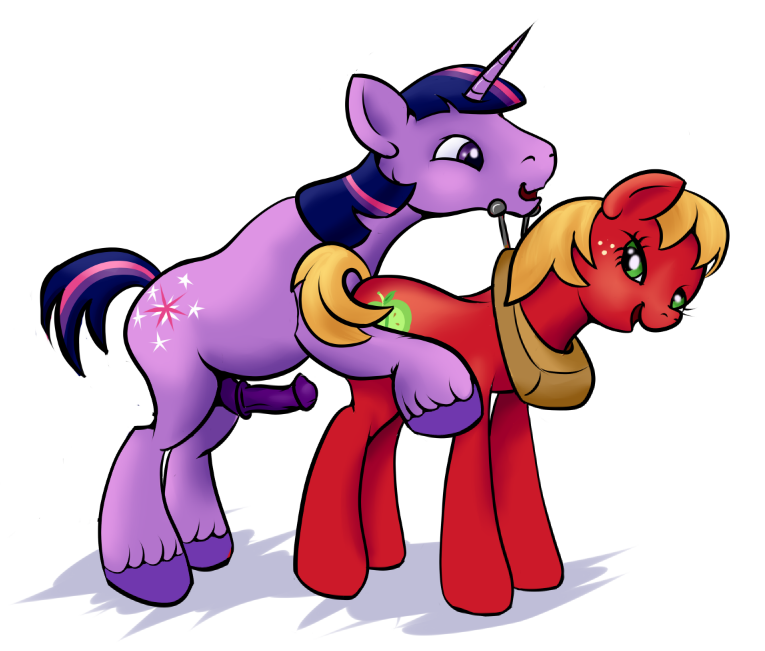 big_macintosh_(mlp) duo equine female friendship_is_magic genderswap horse horsecock my_little_pony penis pony ragingsemi straight_hair twilight_sparkle_(mlp)