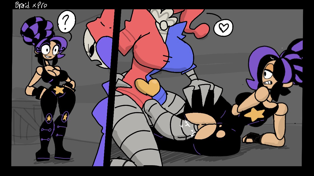 1futa, 1futa1girl, 1girl1futa, 2026, 2026s, 2d, 2d (artwork), 2d artwork, 2girls, 4 fingers, alexonjaychara, animate inanimate, big ass, big breasts, big butt, big thighs, black eyes, braid, braided hair, braided ponytail, breasts, curvy, curvy female, curvy figure, digital art, digital drawing, digital drawing (artwork), digital media, digital media (artwork), digital painting, digital painting (artwork), doll, doll girl, doll joints, duo, eyelashes, female, female focus, fingers, futanari, genderbent, genderswap (mtf), grabbing, grabbing another's ass, grabbing ass, hair, humanoid, humanoid female, inanimate animate, intercourse, jester, jester cap, jester costume, jester girl, jester hat, jester outfit, leotard, lily lovebraids, living toy, long hair, long purple hair, mascot horror, mob entertainment, mob games, noseless, not furry, on side, penetration, ponytail, ponytail (hair), ponytail female, poppy playtime, poppy playtime (chapter 5), purple hair, ripped clothing, ripped pants, robot, robot girl, robot humanoid, robot joints, robotic arm, rule 63, sex, smile, smiling, the prototype (poppy playtime), thick, thick ass, thick butt, thick hips, thick legs, thick thighs, vagina, vaginal insertion, vaginal penetration, vaginal sex, video games, wide hips