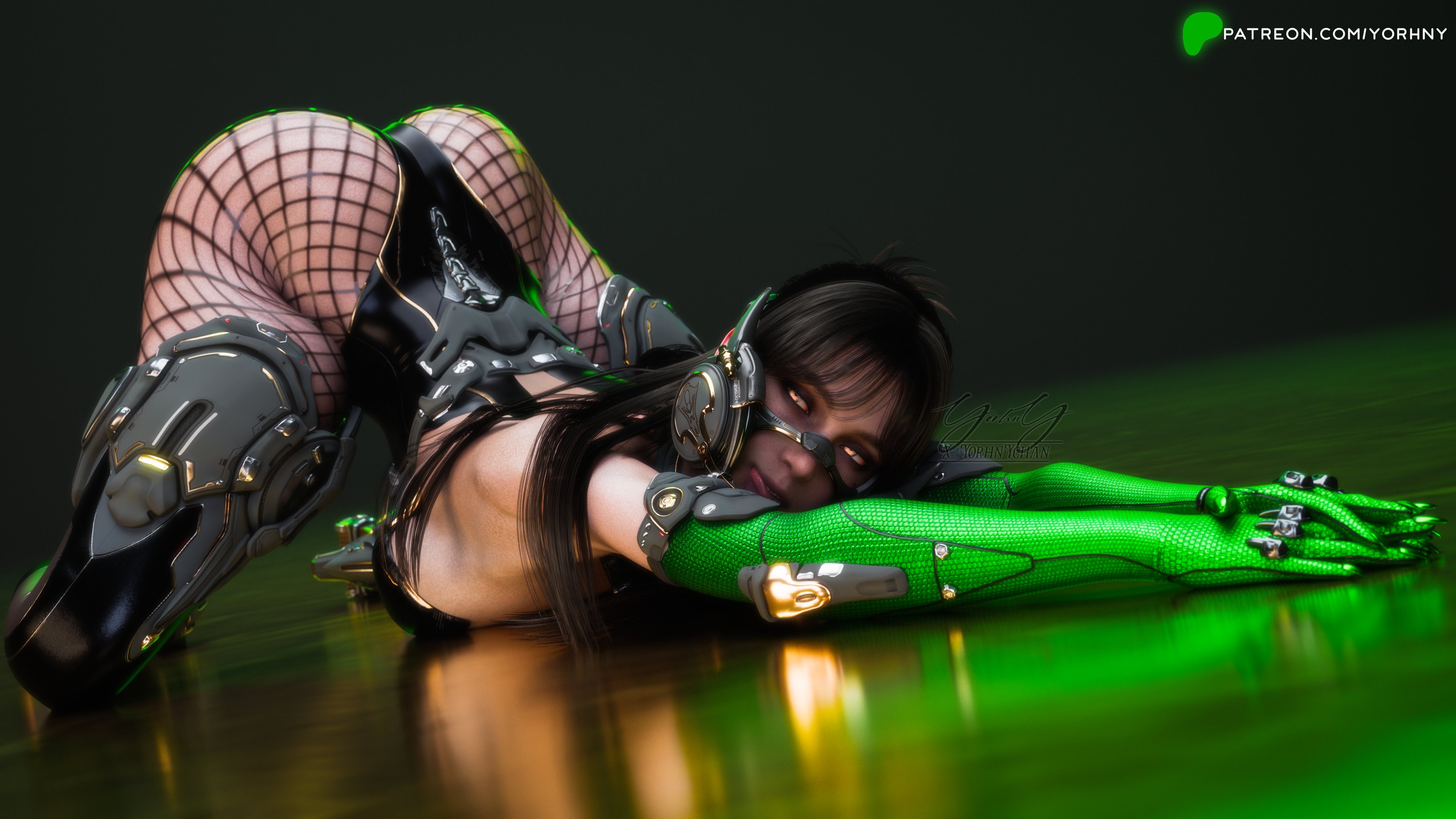1girls, 2024, 3d, 3d (artwork), all fours, alluring, ass, ass up, big ass, big breasts, big butt, black hair, breasts, butt, curvaceous, curvaceous body, curvaceous female, curvaceous figure, curvaceous hips, curvy, curvy body, curvy female, curvy figure, curvy hips, enticing, female, female only, freyna (the first descendant), gloves, high resolution, highres, hips, hourglass figure, huge ass, huge butt, large ass, large butt, licking, licking lips, licking own lips, light-skin, light-skinned female, long gloves, long hair, looking at viewer, mask, masked, masked female, massive ass, massive butt, seducing, seductive, seductive look, seductive pose, teasing, teasing viewer, temptation, tempting, tempting viewer, the first descendant, thick, thick ass, thick breasts, thick butt, thick hips, thick thighs, tongue, tongue out, voluptuous, voluptuous female, wide hips, yellow eyes, yorhny