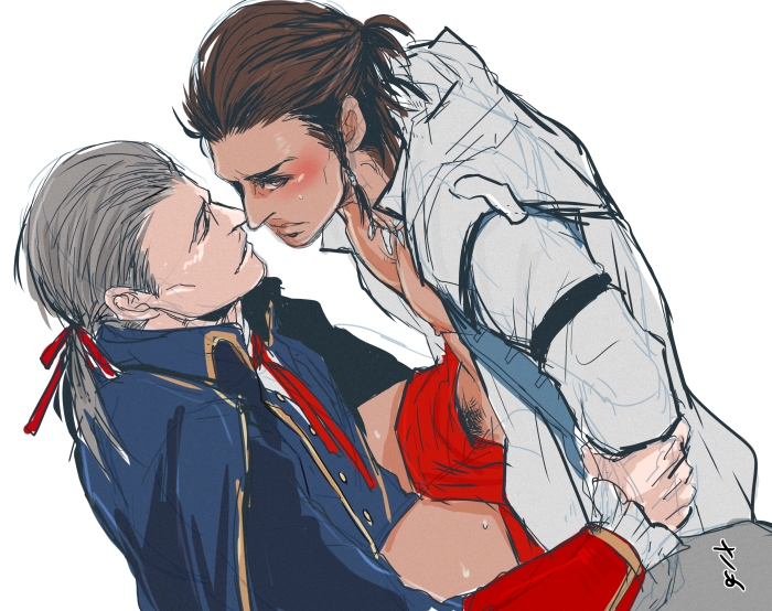 2boys assassin's_creed_(series) assassin's_creed_iii connor_kenway father_and_child father_and_son gay haytham_kenway incest male/male male_only rough_sketch tagme ubisoft yaoi