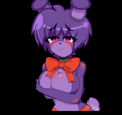 big_breasts bonnie_(fnaf) breasts female five_nights_at_freddy's five_nights_in_anime solo