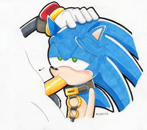 blowjob collar color colored gay gay_sex green_eyes hedgehog inkbunny male male/male male_only misshiirin oral oral_sex sega sex shadow_the_hedgehog sonic_(series) sonic_adventure_2 sonic_the_hedgehog sonic_the_hedgehog_(series) traditional_drawing_(artwork) traditional_media_(artwork) white_background yaoi