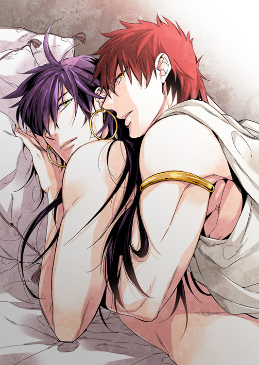 gay magi:_the_labyrinth_of_magic male male_only masrur sinbad_(magi) tagme yaoi