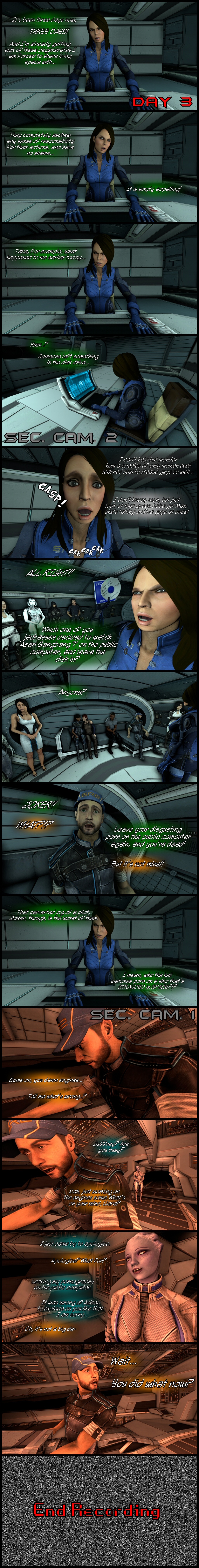 3d asari ashley_williams comedy comic commander_shepard diana_allers femshep jeff_moreau liara_t'soni lordaardvark mass_effect miranda_lawson page_3