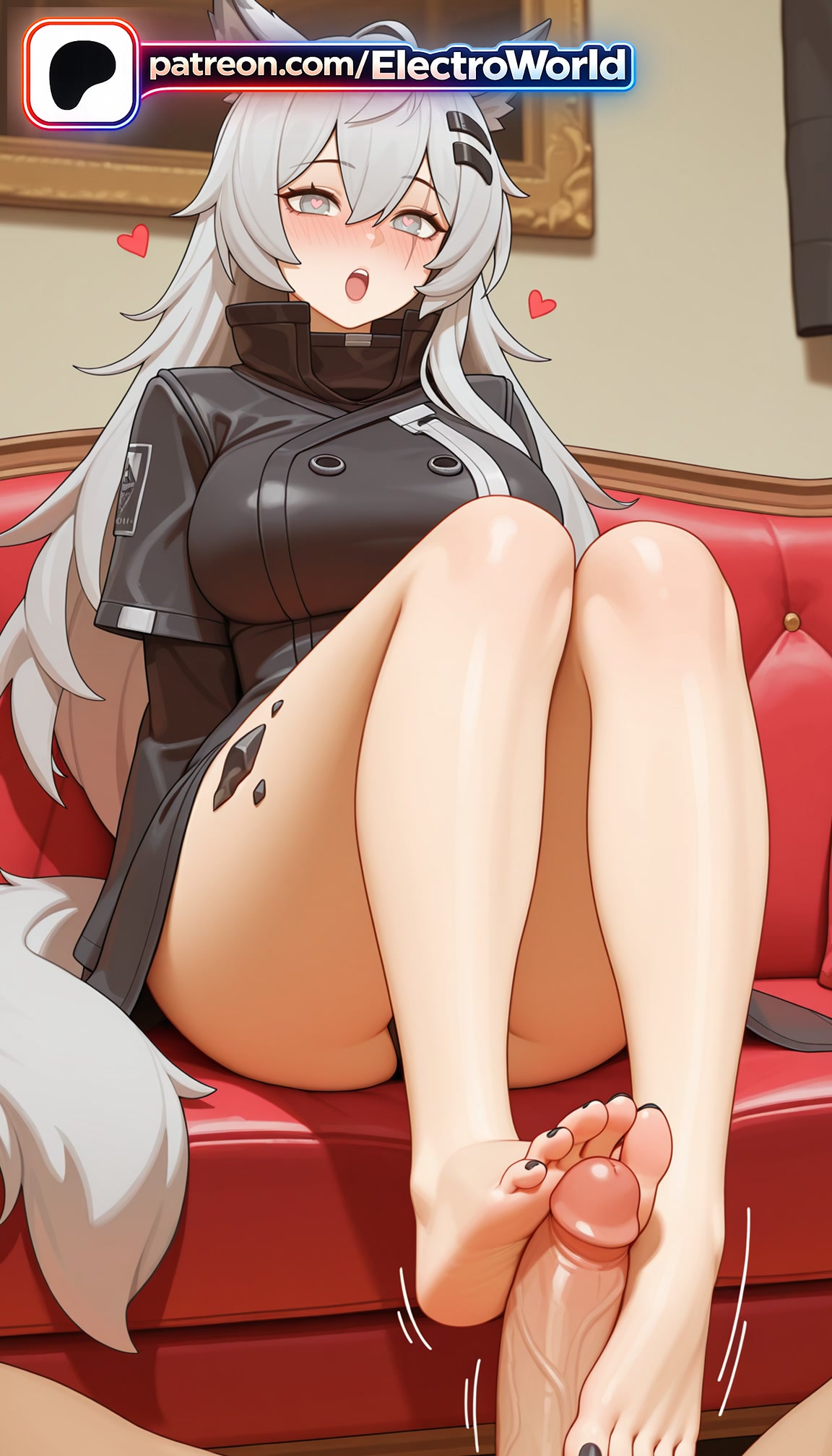 Lappland (Arknights) Rule 34 Image