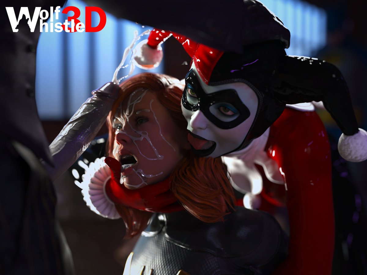1boy, 2girls, 3d, barbara gordon, batgirl, batgirl (barbara gordon), batgirl (gotham knights), batman (series), big ass, big breasts, big thighs, breasts, bust, busty, conjugal slavery, cum, cum in mouth, cum on face, cumshot, curvaceous, curvy, curvy figure, dc, dc comics, ejaculation, facial, female, gotham knights, harley quinn, harley quinn (arkham), harley quinn (classic), harley quinn (suicide squad game), hips, huge ass, huge breasts, joker, large ass, large breasts, light skin, light-skinned female, male, male/female, mature, mature female, orgasm, pale skin, pale-skinned female, pale-skinned male, slim waist, straight, suicide squad, suicide squad: kill the justice league, the joker, thick, thick hips, thick legs, thick thighs, thighs, threesome, villain, voluptuous, waist, wide hips, wolfwhistle3d