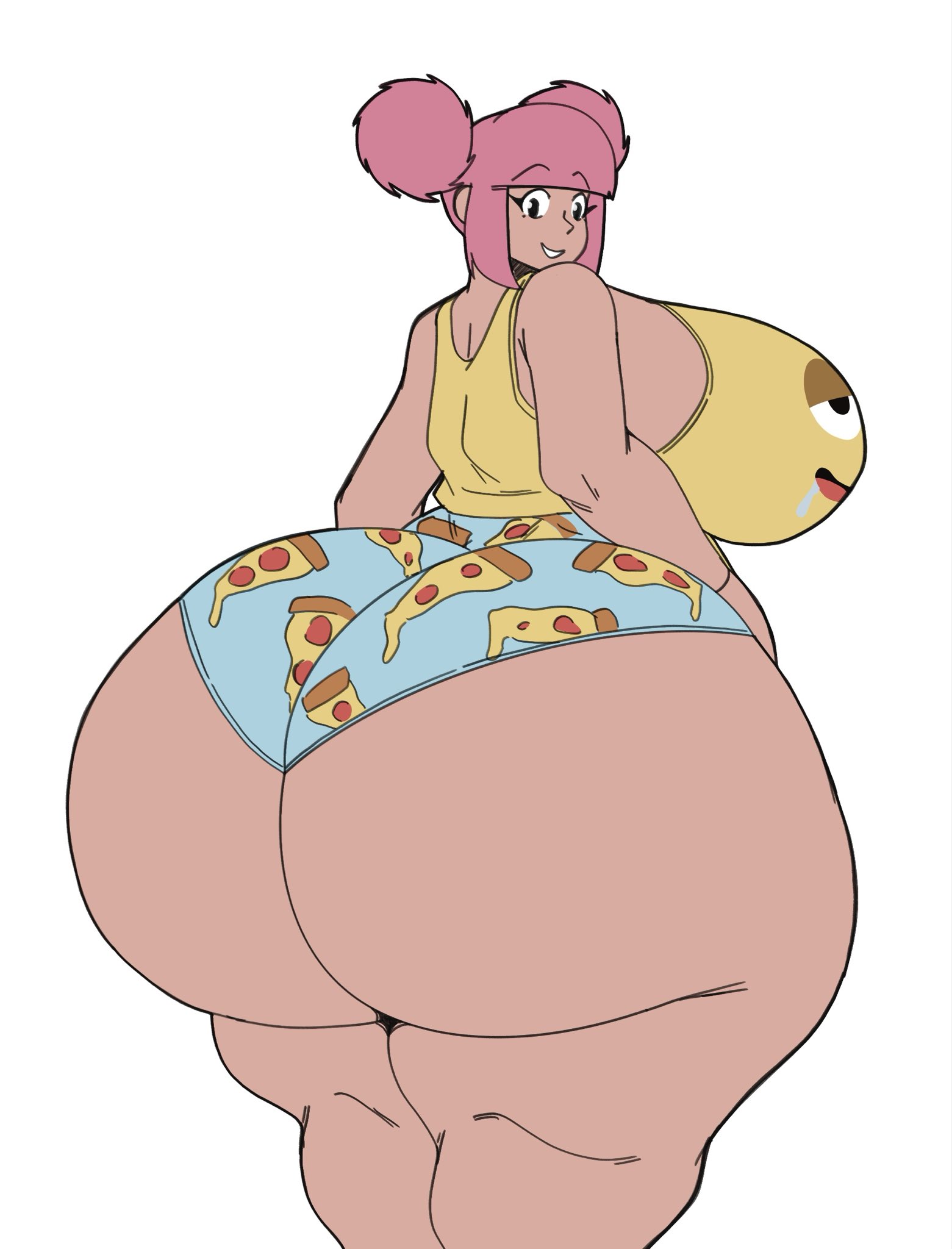 ass, big ass, female, female only, fiffer, jenny (fiffer), original, original character, round ass, tagme