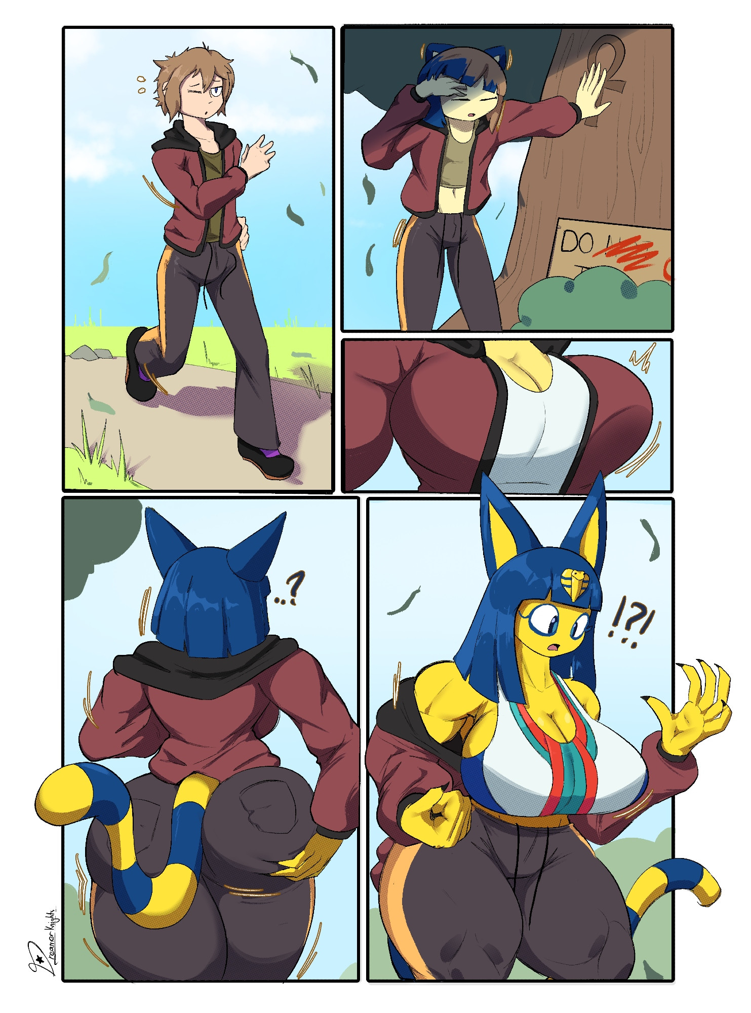 animal crossing, ankha, ass expansion, big ass, big breasts, breast expansion, breasts, bubble butt, cleavage, dreamerknights, female, furry, huge ass, huge breasts, human to anthro, mtf transformation, muscular anthro, muscular female, tagme, tf into fictional character, thick thighs, transformation, wide hips