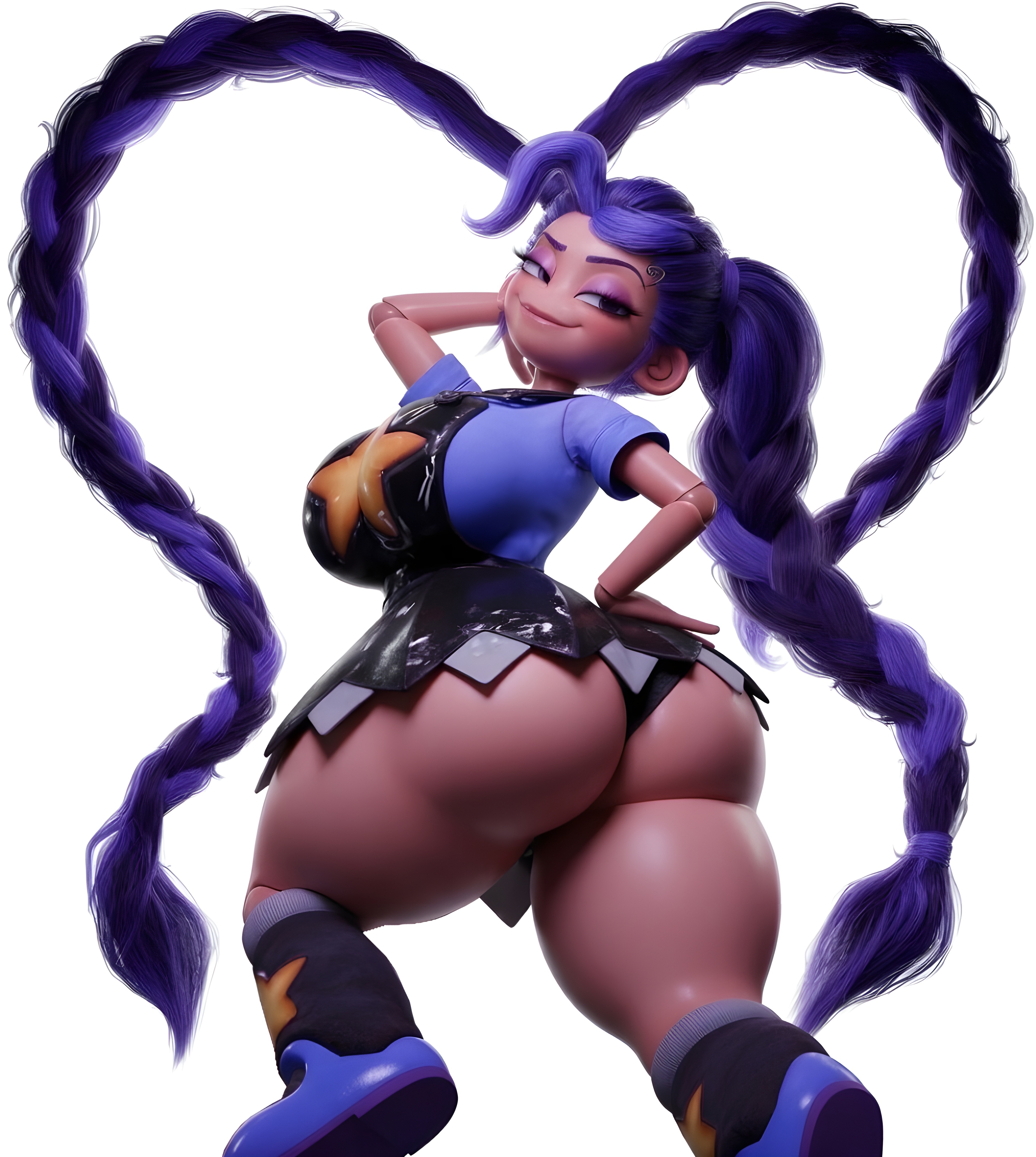1female, 1girls, ai generated, anatomically incorrect, big ass, big breasts, big butt, brasil louco, bubble ass, bubble butt, clothed, clothed female, creepy, creepy smile, curvaceous, curvy, curvy body, curvy figure, cute, doll, fat ass, fat butt, female, female only, front view, full body, fully clothed, huge breasts, large ass, lily lovebraids, lily lovebraids (poppy playtime), looking at viewer, mature, mature female, mature woman, milf, milf body, mob entertainment, nightmare waifu, poppy playtime, poppy playtime (chapter 5), prehensile hair, seducing, seducing viewer, seductive, seductive look, seductive smile, sexy, sexy body, sexy pose, simple background, solo, solo female, solo focus, tagme, thick ass, thick body, thick butt, thick thighs, toy, voluptuous, voluptuous body, voluptuous female, white background