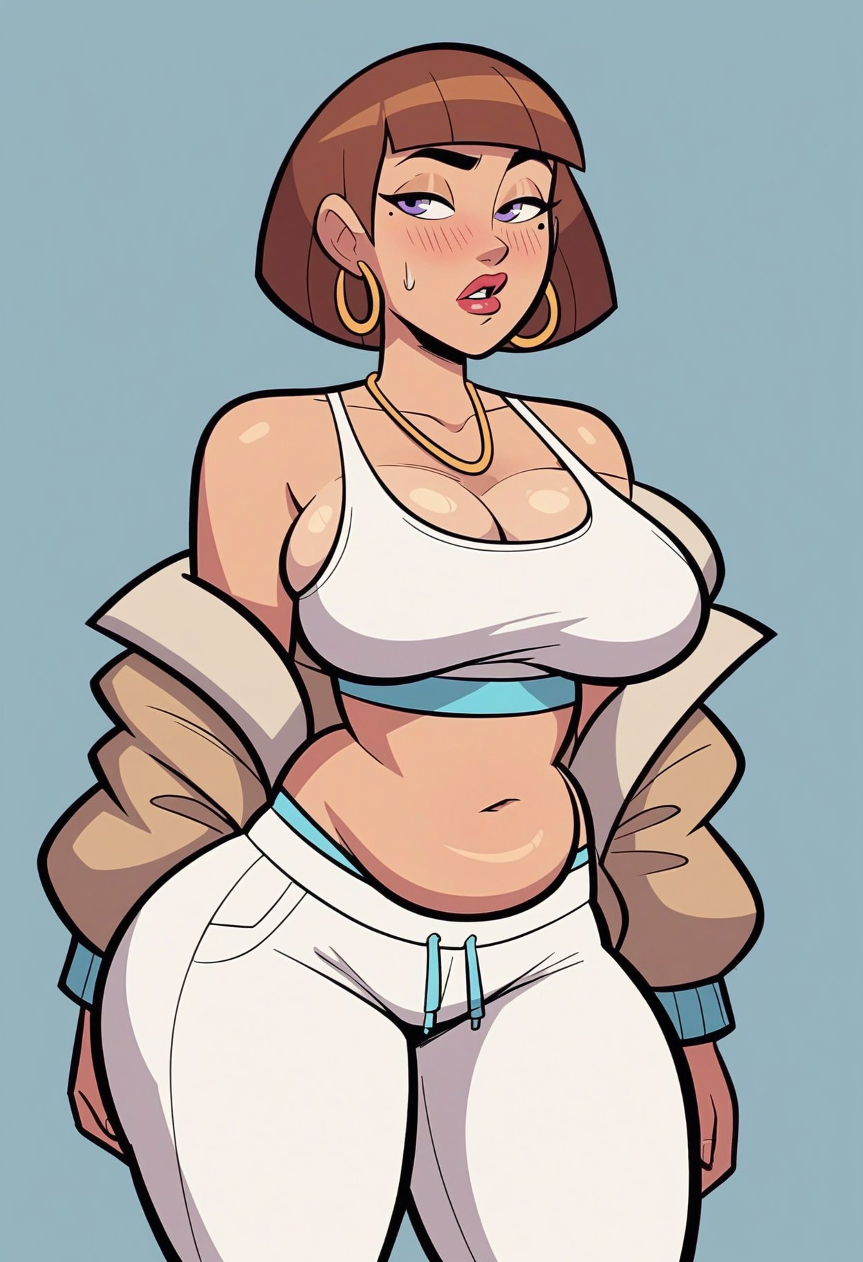 1girls, ai generated, ass, big ass, big breasts, breasts, bust, busty, chest, curvaceous, curvy, curvy figure, danny phantom, digital media (artwork), female, hips, hourglass figure, huge ass, huge breasts, large ass, large breasts, legs, light skin, light-skinned female, madeline fenton, mature, mature female, milf, mother, nickelodeon, skinhorse, slim waist, thick, thick hips, thick legs, thick thighs, thighs, voluptuous, waist, wide hips