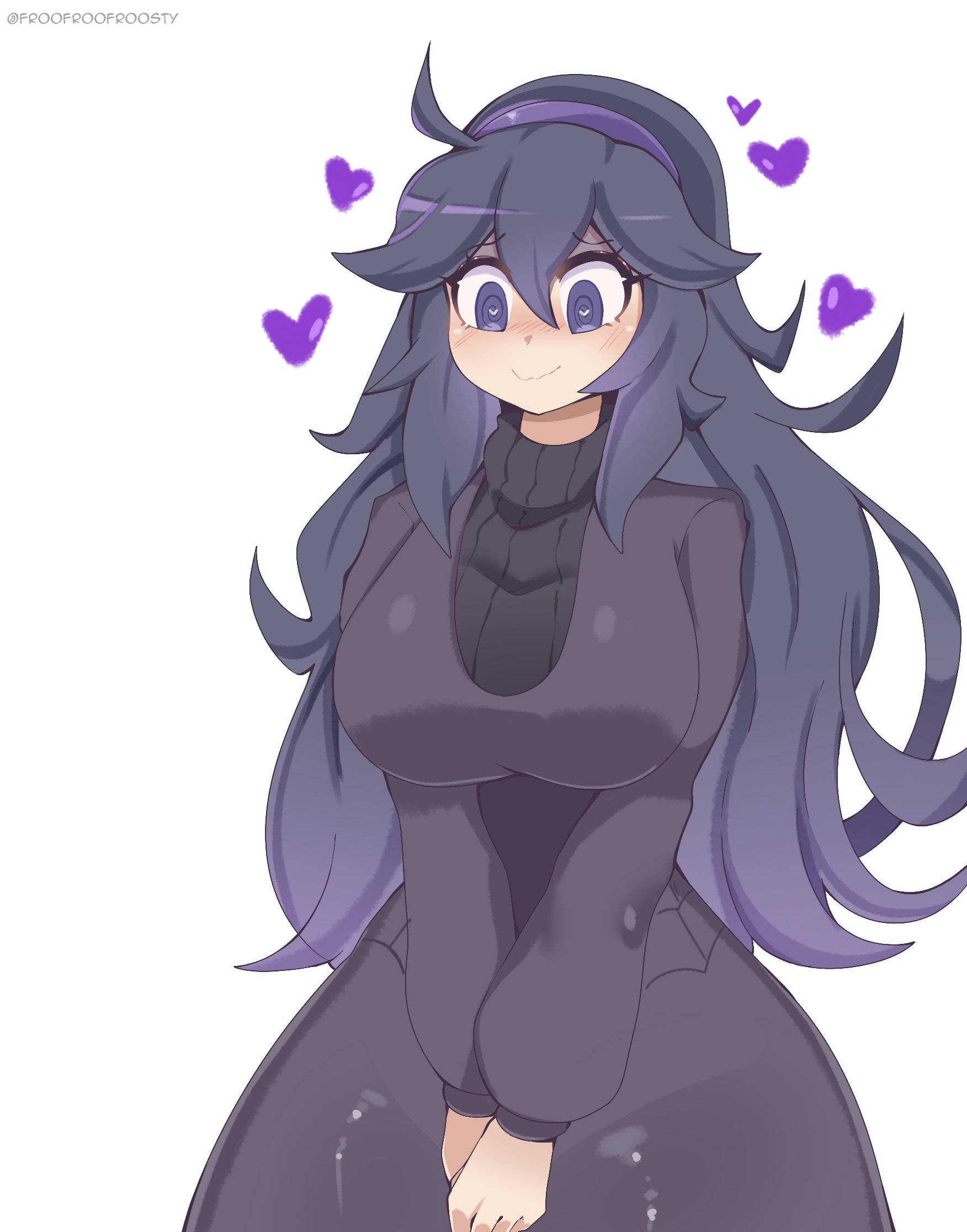 1girls, blush, breasts, creatures (company), female, female only, froofroofroosty, game freak, heart, hex maniac, npc, npc trainer, pokemon, pokemon trainer, solo, solo female, wholesome, wide hips