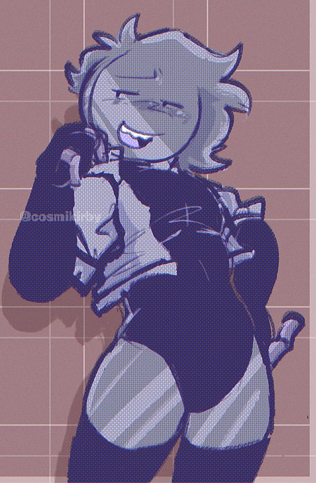 1boy, 2d, adamation inc., adamationz, animationepic, color, colored, cuntboy, cuntboy only, gijinka, gray body, gray hair, gray skin, grey body, grey hair, grey skin, humanized, ii, inanimate insanity, inanimate insanity (season 2), intersex, intersex only, male, male focus, male only, nickel (ii), no sex, object show, object show community, object shows, osc, solo, solo focus, solo male