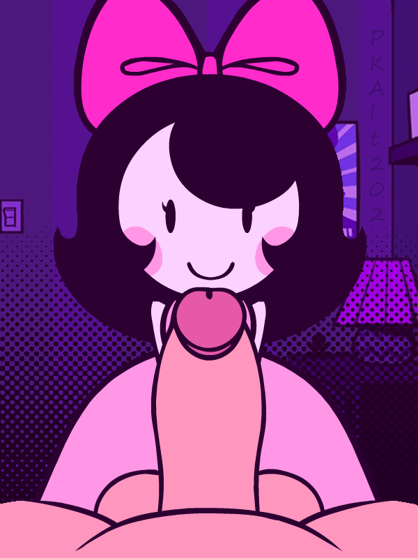 1boy 1girls beat_banger beat_banger_(friday_night_funkin) big_bow big_penis black_hair blush bow cute female female_focus friday_night_funkin friday_night_funkin_(twinsomnia) friday_night_funkin_mod girl_(sock.clip) innocent innocent_smile male penis pink_bow pink_dress pkalt202 twinsomnia updated_version
