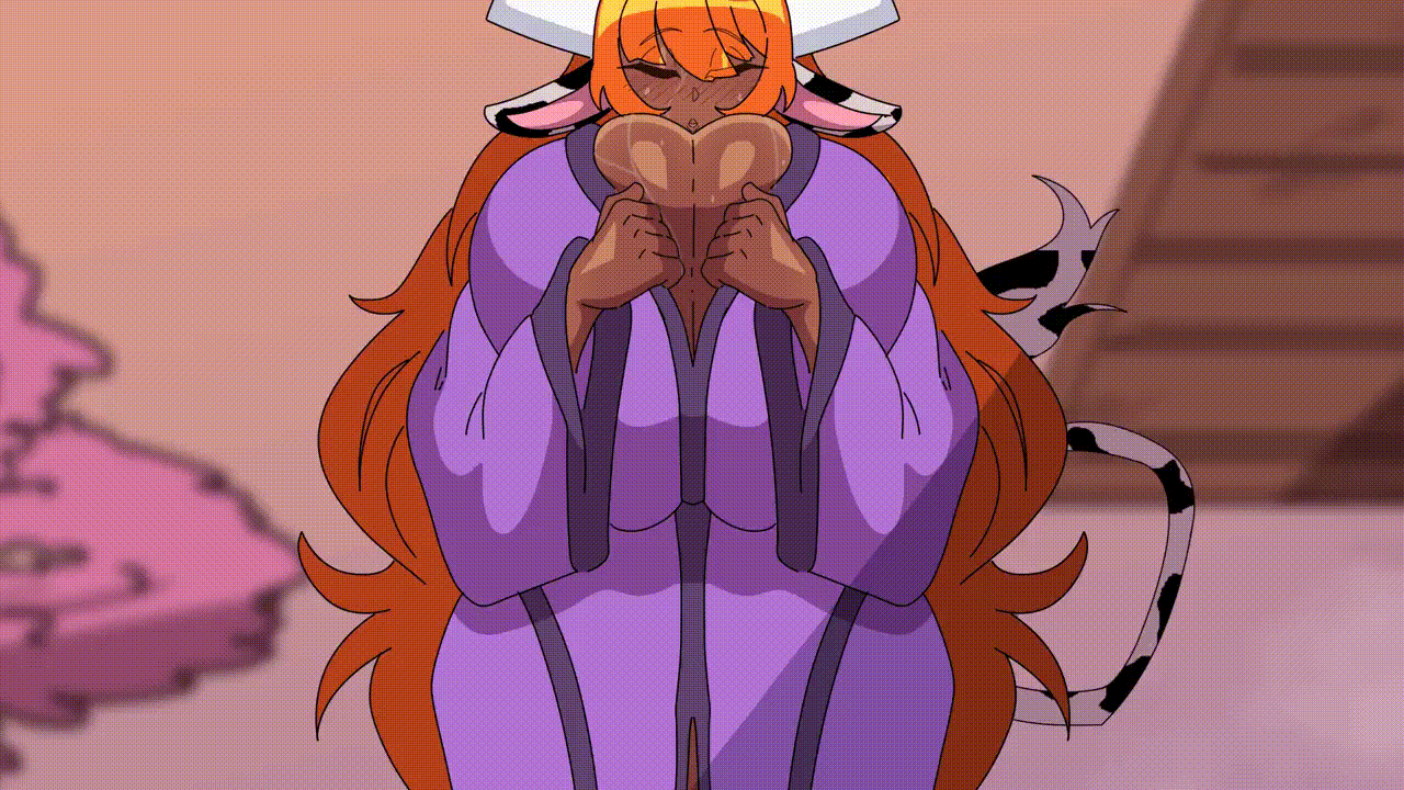 0cyclop, 1girls, 2d, 2d animation, alternate version available, animated, animated gif, animation, bathrobe, big breasts, big tits, bouncing breasts, breasts, cleavage, cow girl, curvy, dark skin, dark-skinned female, female, female focus, female only, flashing, giant breasts, giant tits, gif, gigantic breasts, gigantic tits, horns, huge breasts, huge tits, large breasts, large tits, long ears, long hair, massive breasts, massive tits, monster girl, naked robe, nipple rings, orange hair, pubic hair, pubic tattoo, pussy, robe, solo, solo female, solo focus, sweat, tail, tattoo, th3cyclop, tits, undressing, voluptuous, wet body, wet skin, woman, womb tattoo