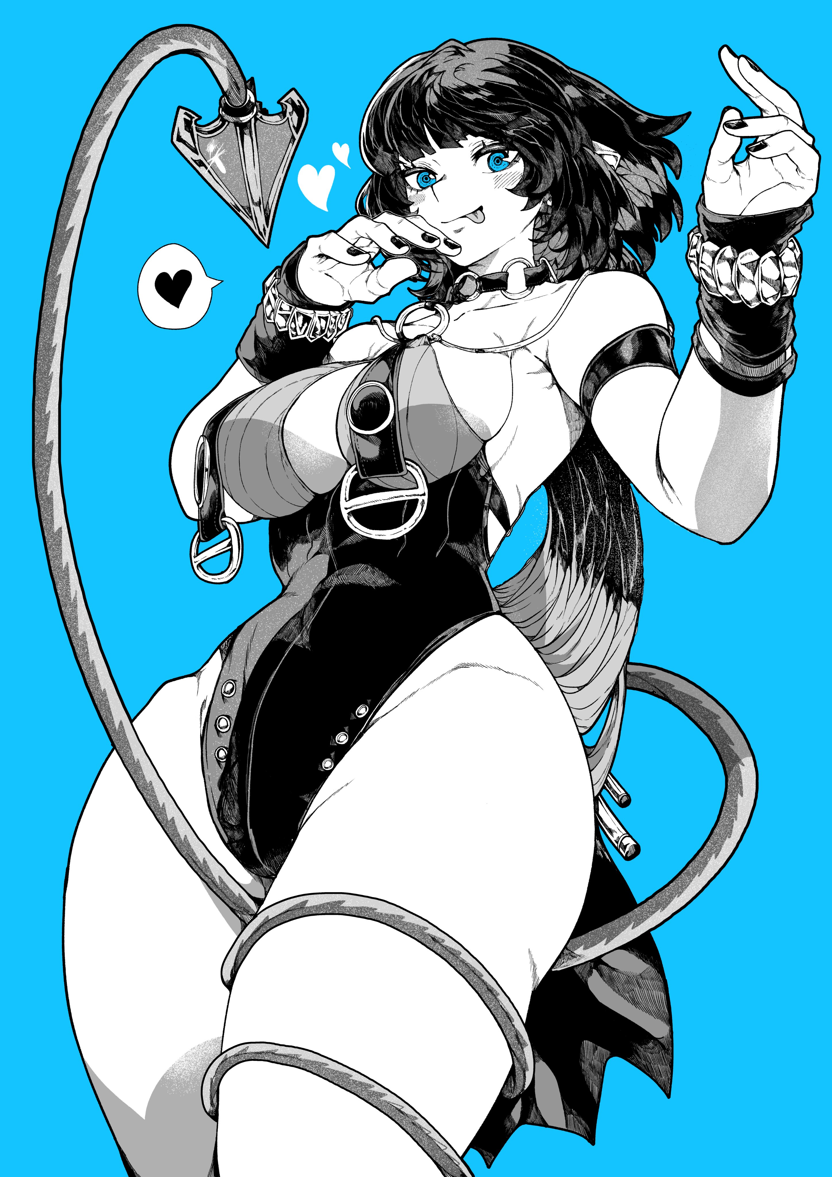 1girls, big breasts, breasts, female, female focus, female only, jane doe (nocturne of light) (zenless zone zero), jane doe (zenless zone zero), large breasts, light skin, light-skinned female, looking at viewer, monochrome, official alternate costume, one-piece swimsuit, rat ears, rat girl, rat tail, simple background, solo, swimsuit, thick thighs, thighs, wide hips, yotsumi shiro, zenless zone zero