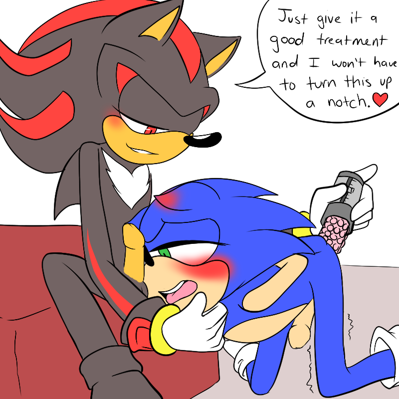 anal anal_sex anthro anthrofied balls black blue_hair blush dildo fur gloves green_eyes hair heart hedgehog insertion male male_only multiple_males nekoru open_mouth penetration penis red_eyes sega sex sex_toy shadow_the_hedgehog sonic_(series) sonic_the_hedgehog yaoi