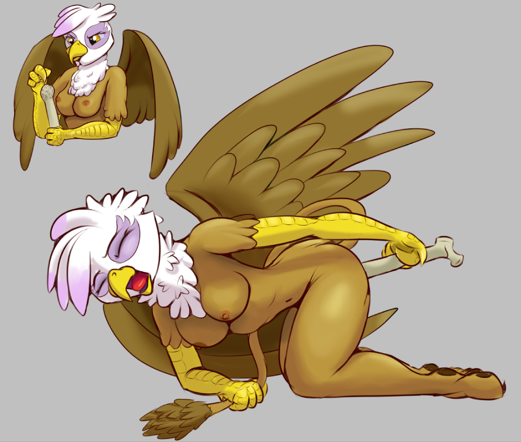 anthro avian female friendship_is_magic gilda gilda_(mlp) gryphon my_little_pony ragingsemi tagme