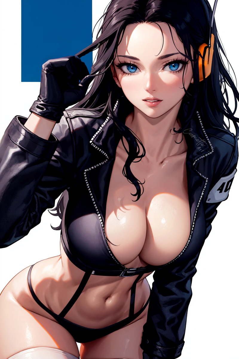 ai_generated coomette female female_only nico_robin one_piece