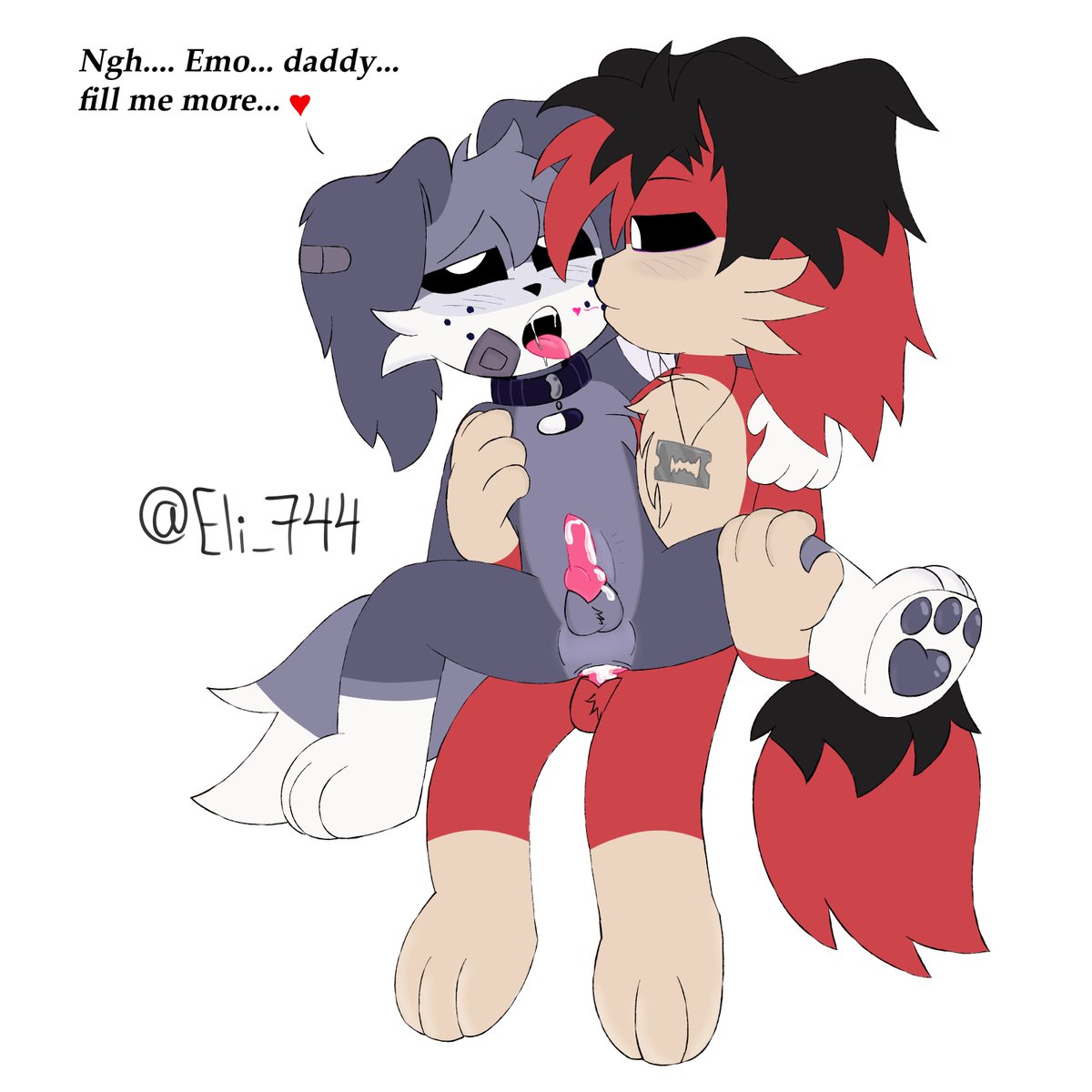 anthro anthro_on_anthro anthro_only black_sclera critters_(poppy_playtime) eli_744_(artists) furry_only no_humans oc ocs poppy_playtime poppy_playtime_(chapter_3) sex smiling_critters tagme white_pupils