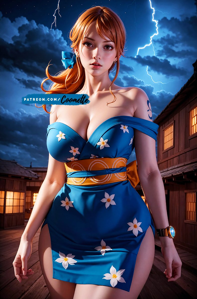 ai_generated coomette female female_only nami_(one_piece) one_piece