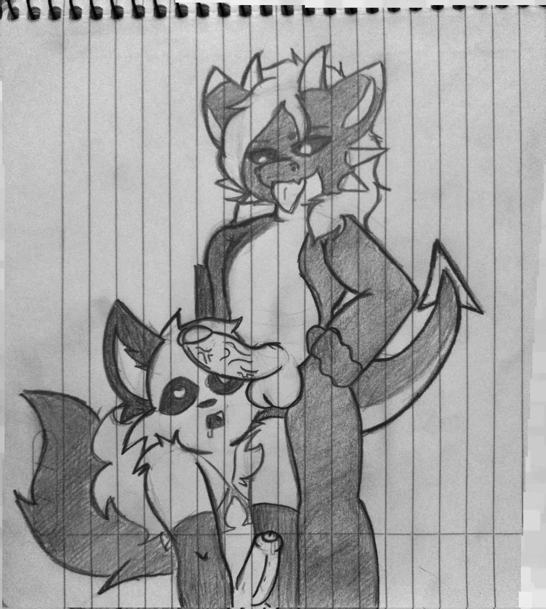 anthro anthro_on_anthro anthro_only black_sclera critters_(poppy_playtime) furry_only no_humans oc ocs opstah opstah_(characters) opstarl paper poppy_playtime poppy_playtime_(chapter_3) sex smiling_critters tagme white_pupils whitecat_py