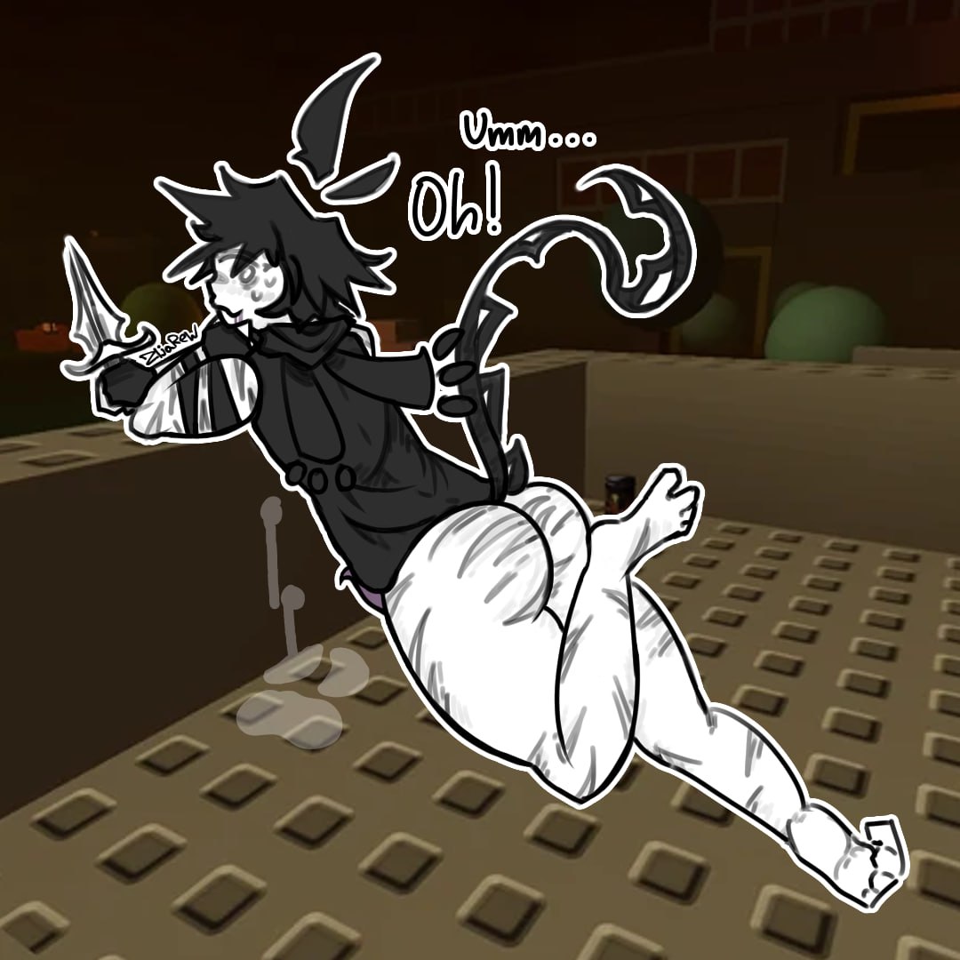 1boy, artist name, ass, bottomless, forsaken (roblox), roblox, roblox game, robloxian, self upload, solo male, tagme, thighs, two time, zijarew