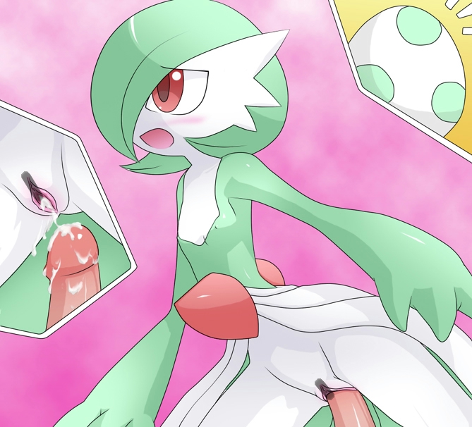 blush breasts censored cum cum_in_pussy egg female flat_chest gardevoir impregnation nintendo nollety pointless_censoring pokemon pokemon_(species) pokemon_egg pokemon_rse small_breasts